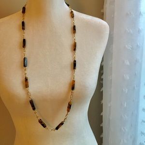 J. Crew tortoise necklace
